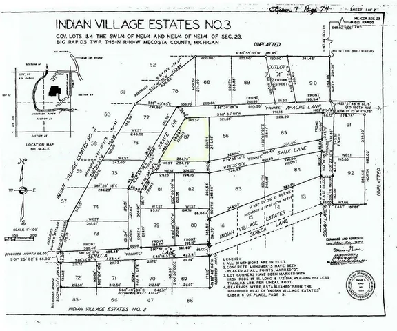 $42,000 | 0 Saux Lane, Big Rapids, MI 49307