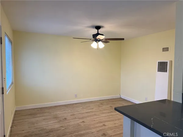 a view of a livingroom with a stove