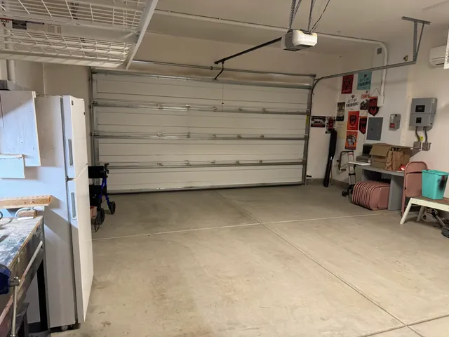 a view of storage and utility room