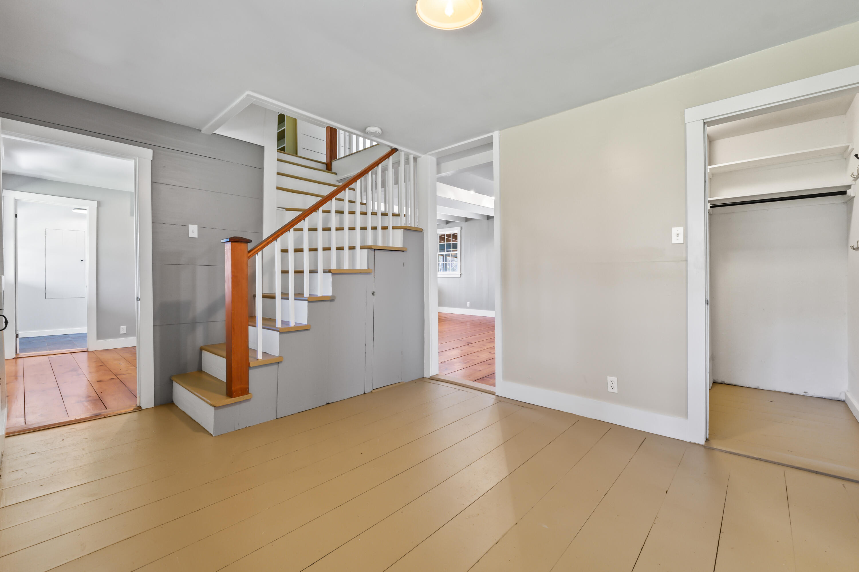 1854 Alna Road Alna, ME 04535 - Photo 40 of 79 Stairs to Second Floor