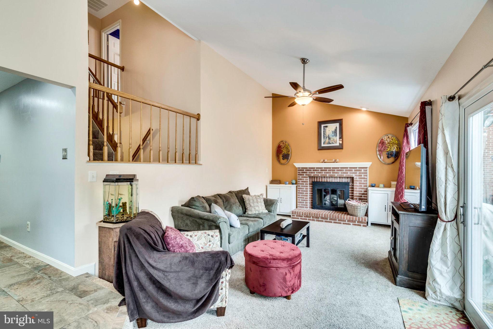 6610 Morning Ride Circle Alexandria, VA 22315 - Photo 22 of 58 Family Room With Vaulted Ceilings