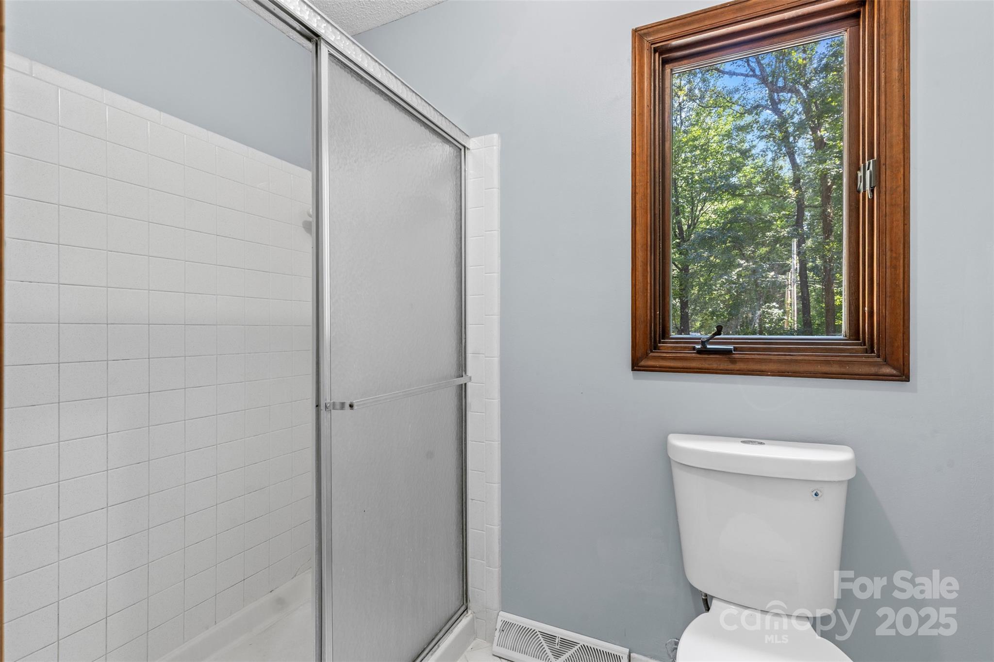 14024 Springwater Drive Matthews, NC 28105 - Photo 19 of 36 a bathroom with a toilet sink and mirror