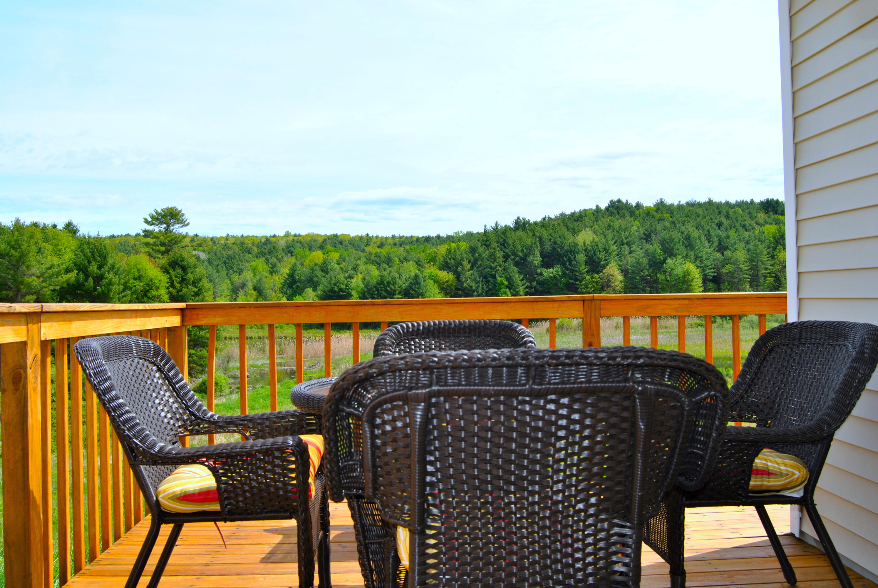 231 Hulett Hill Road Sheffield, MA 01257 - Photo 2 of 24 Deck with Views