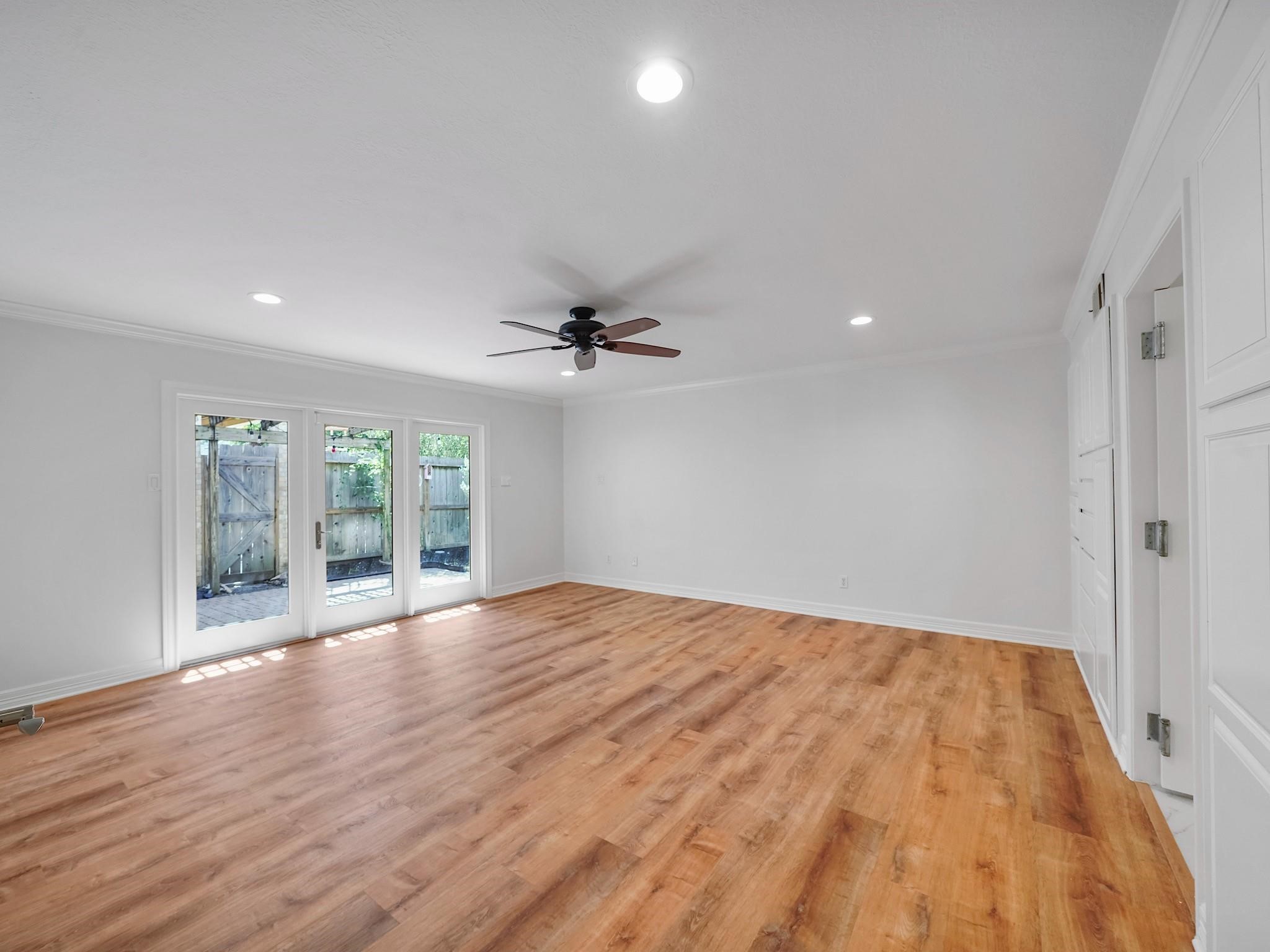 910 Enclave Parkway Houston, TX 77077 - Photo 18 of 42 Note the beautiful French doors in the primary bedroom.