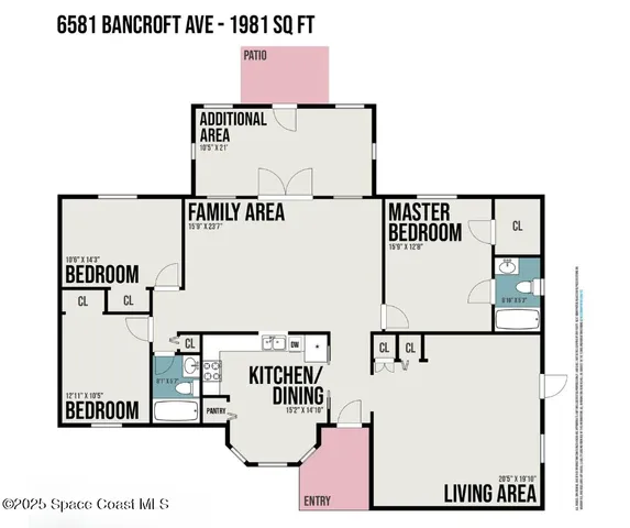 $342,000 | 6581 Bancroft Avenue, Cocoa, FL 32927