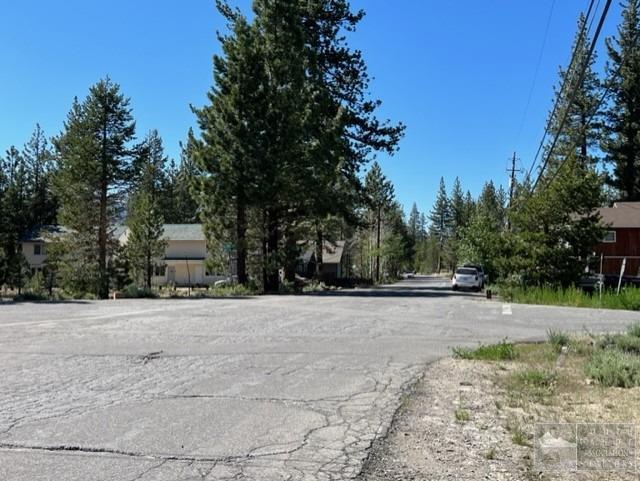 2263 Blitzen Road South Lake Tahoe, CA 96150 - Photo 7 of 8 a front view of a house with a yard and trees