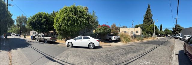 a view of outdoor space with garden