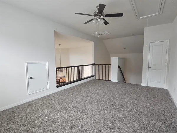 a view of empty room