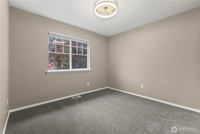 a close view of closet