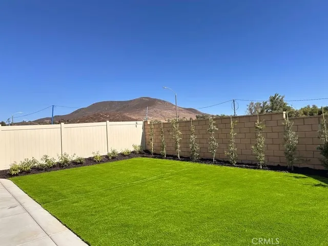 a view of a back yard