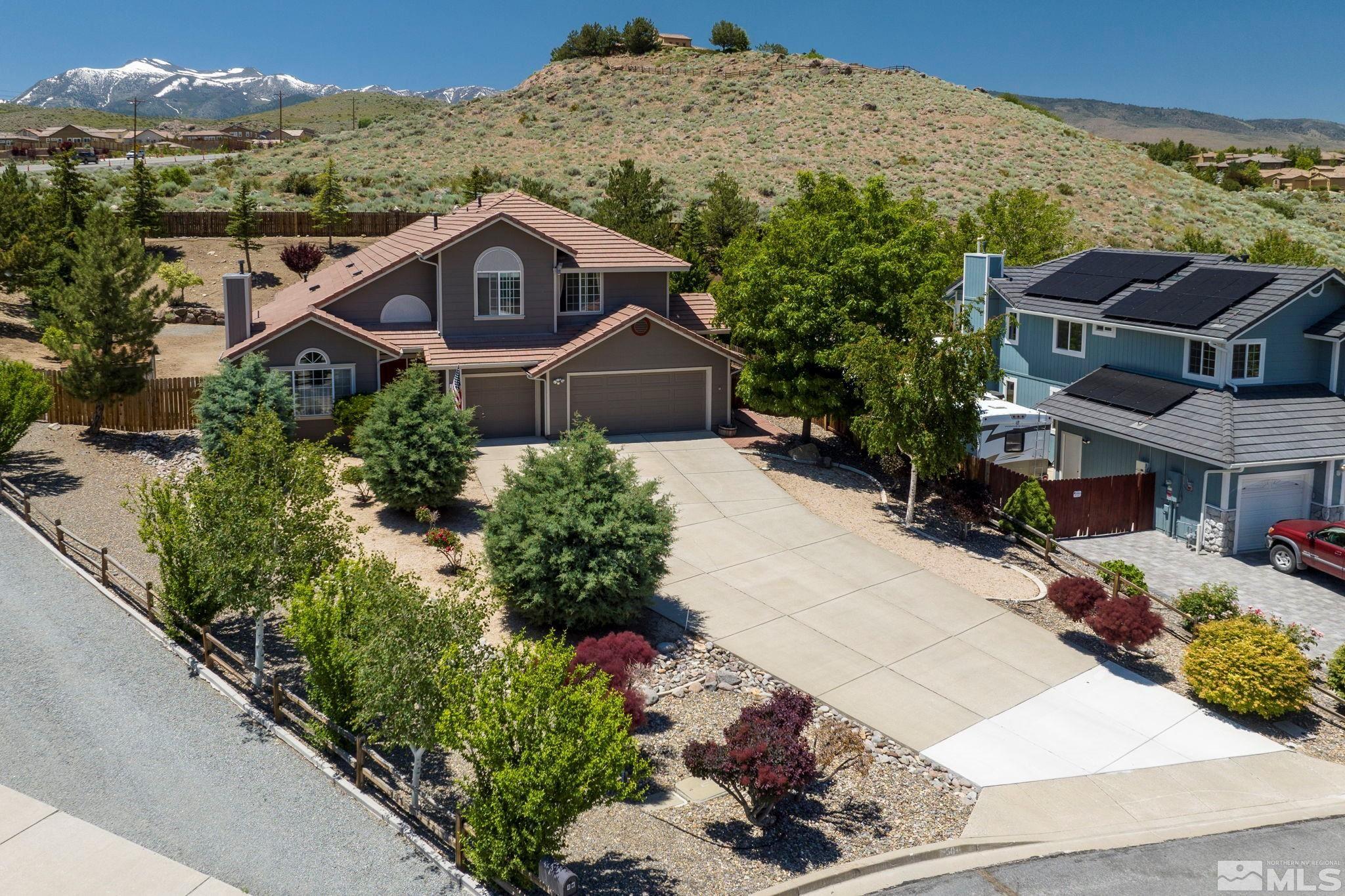 50 Deer Valley Court Reno, NV 89511 - Photo 5 of 39 an aerial view of a house with a yard