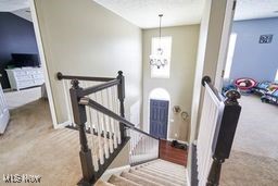 37478 Sandy Ridge Drive North Ridgeville, OH 44039 - Photo 3 of 27 Stairs featuring carpet floors
