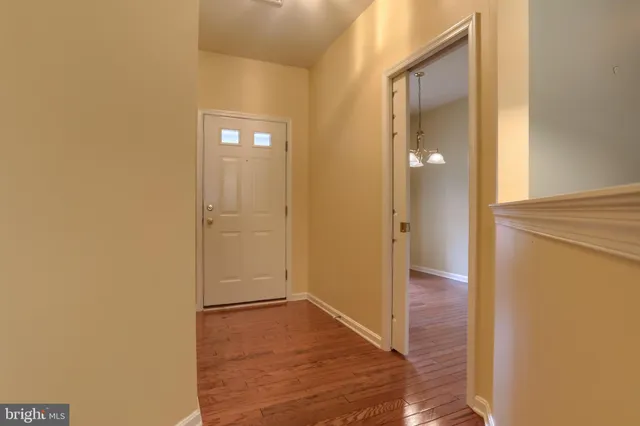 wooden floor in an empty room