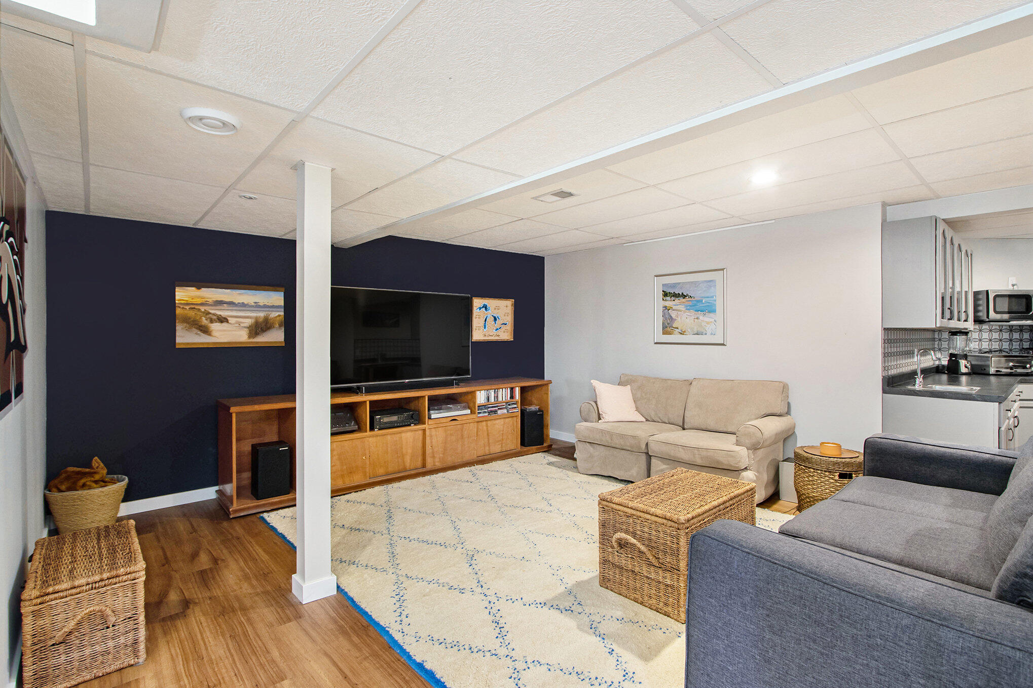 15570 Portage Road Vicksburg, MI 49097 - Photo 31 of 52 lowerlevel family room
