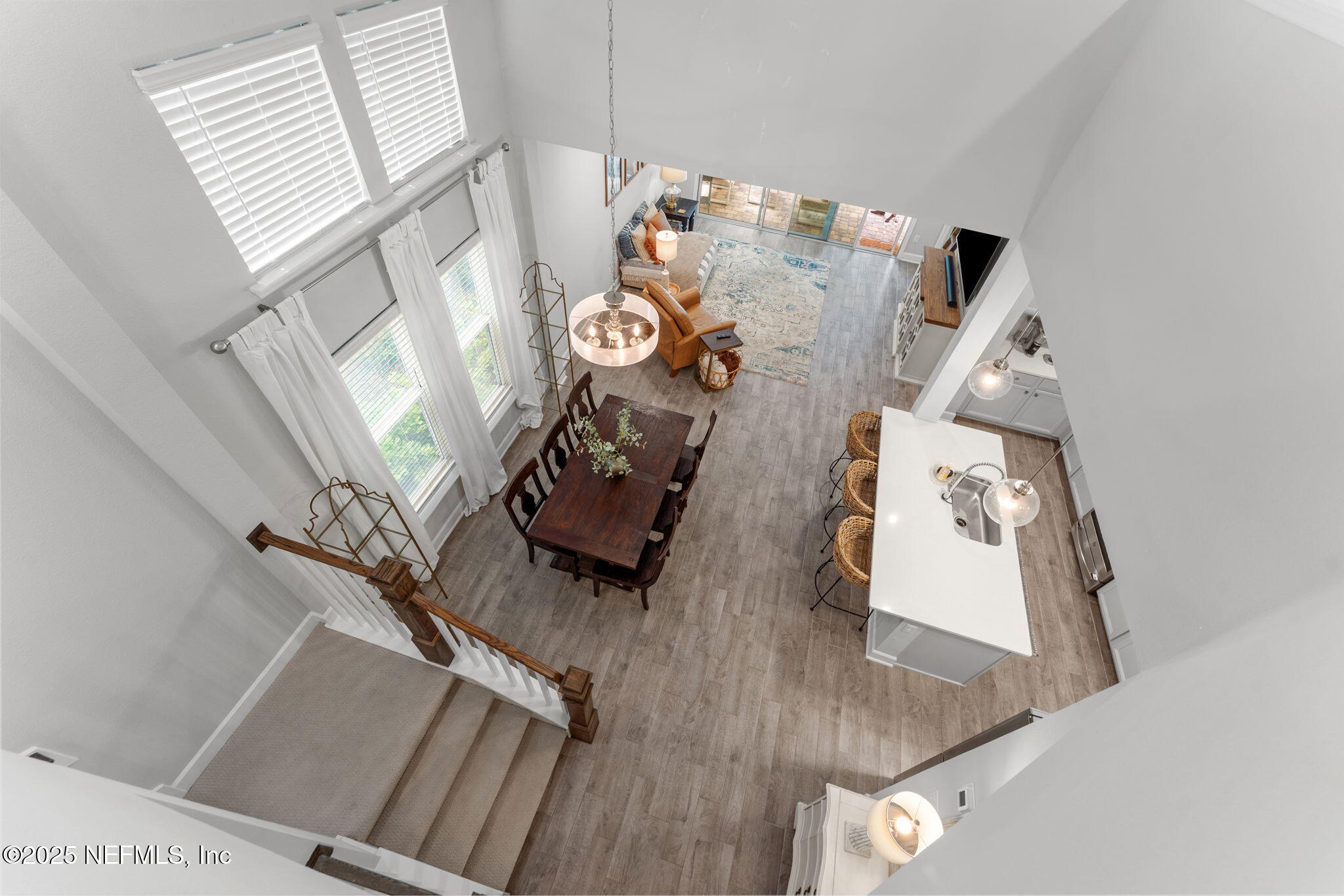 267 Windswept Way St. Augustine, FL 32092 - Photo 23 of 50 a view of living room with furniture and a wooden floor
