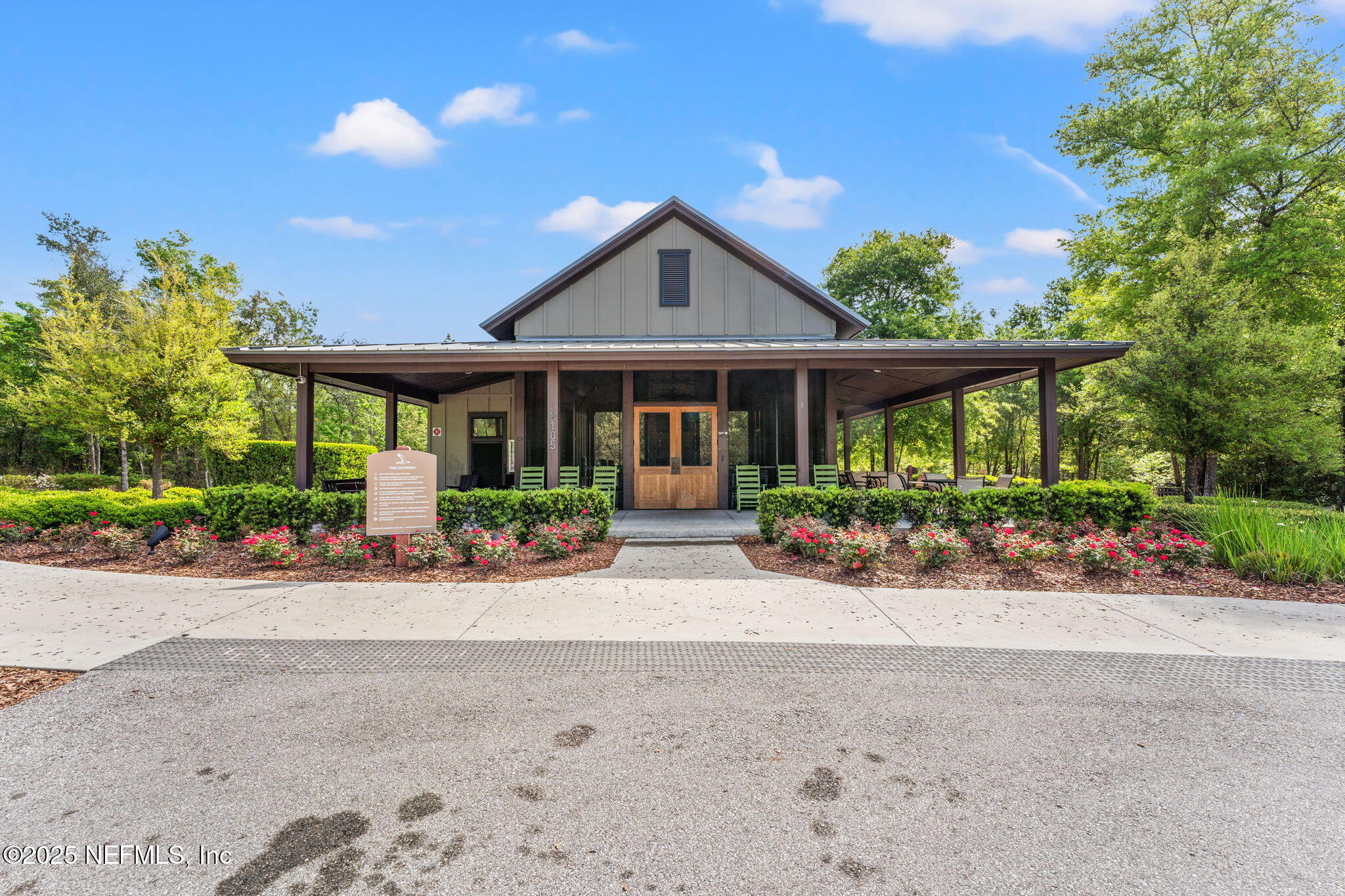267 Windswept Way St. Augustine, FL 32092 - Photo 46 of 50 front view of a house and a garden