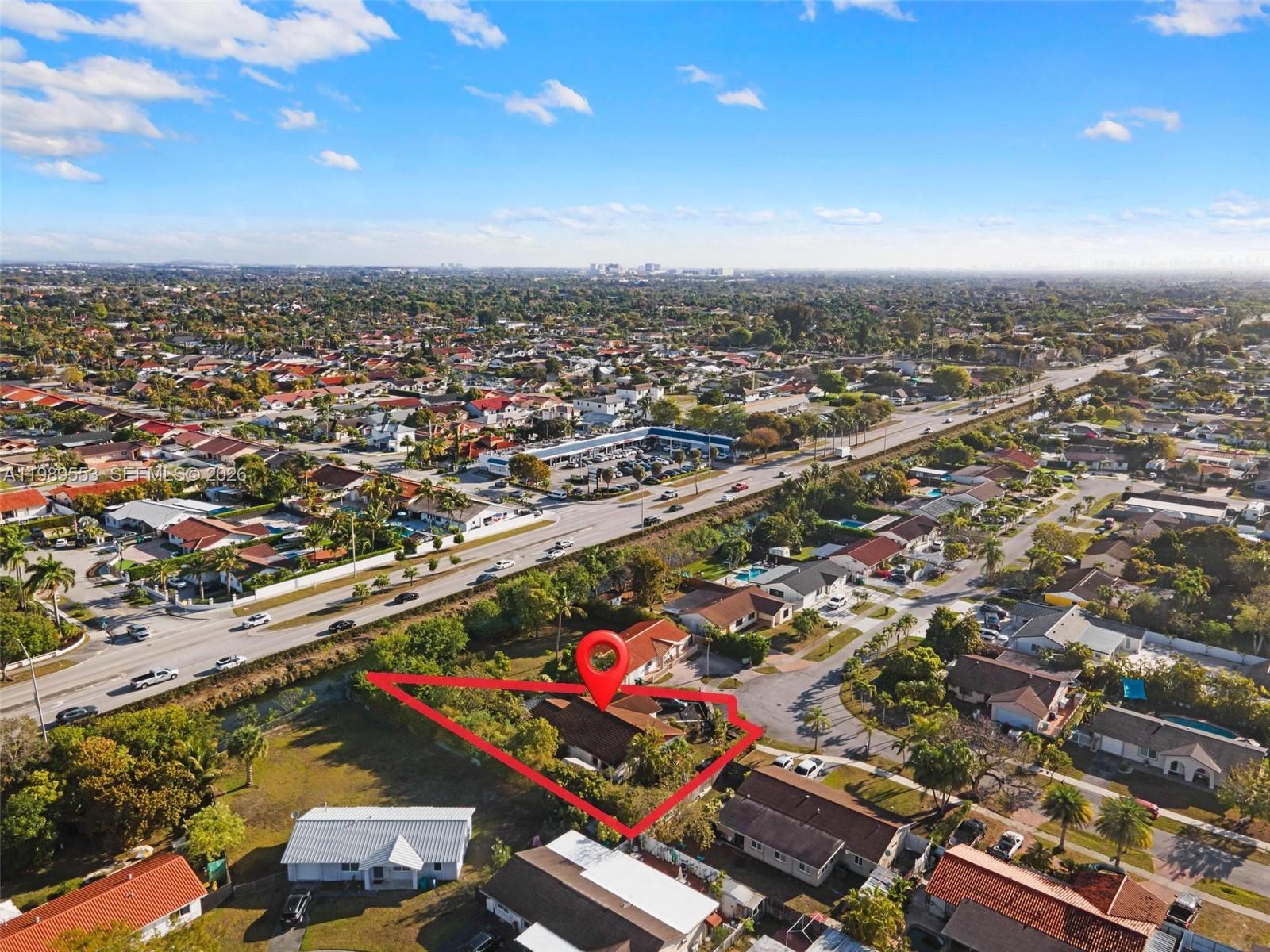 4210 Southwest 134th Avenue Miami, FL 33175 - Photo 30 of 32 an aerial view of a city