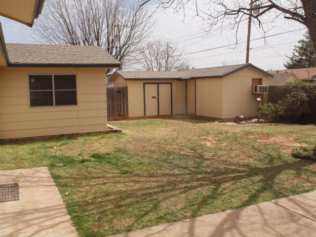 1907 73rd Street Lubbock, TX 79423 - Photo 10 of 10 a view of a yard