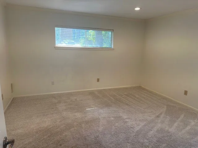 a view of empty room