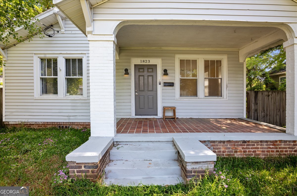 1823 Starnes Street Augusta, GA 30904 - Photo 11 of 34 a front view of a house with garden