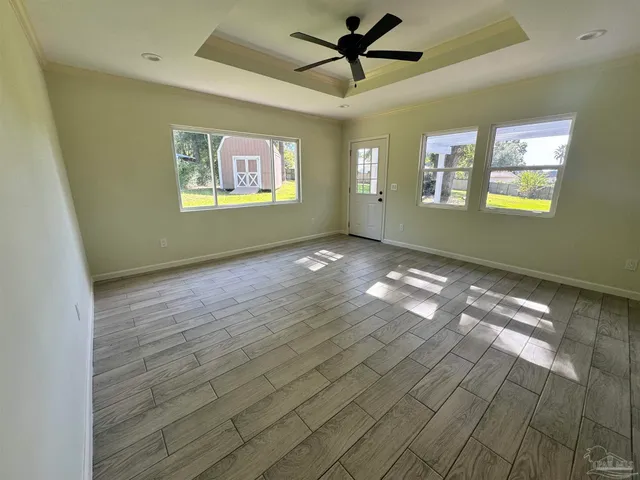 a view of empty room with window
