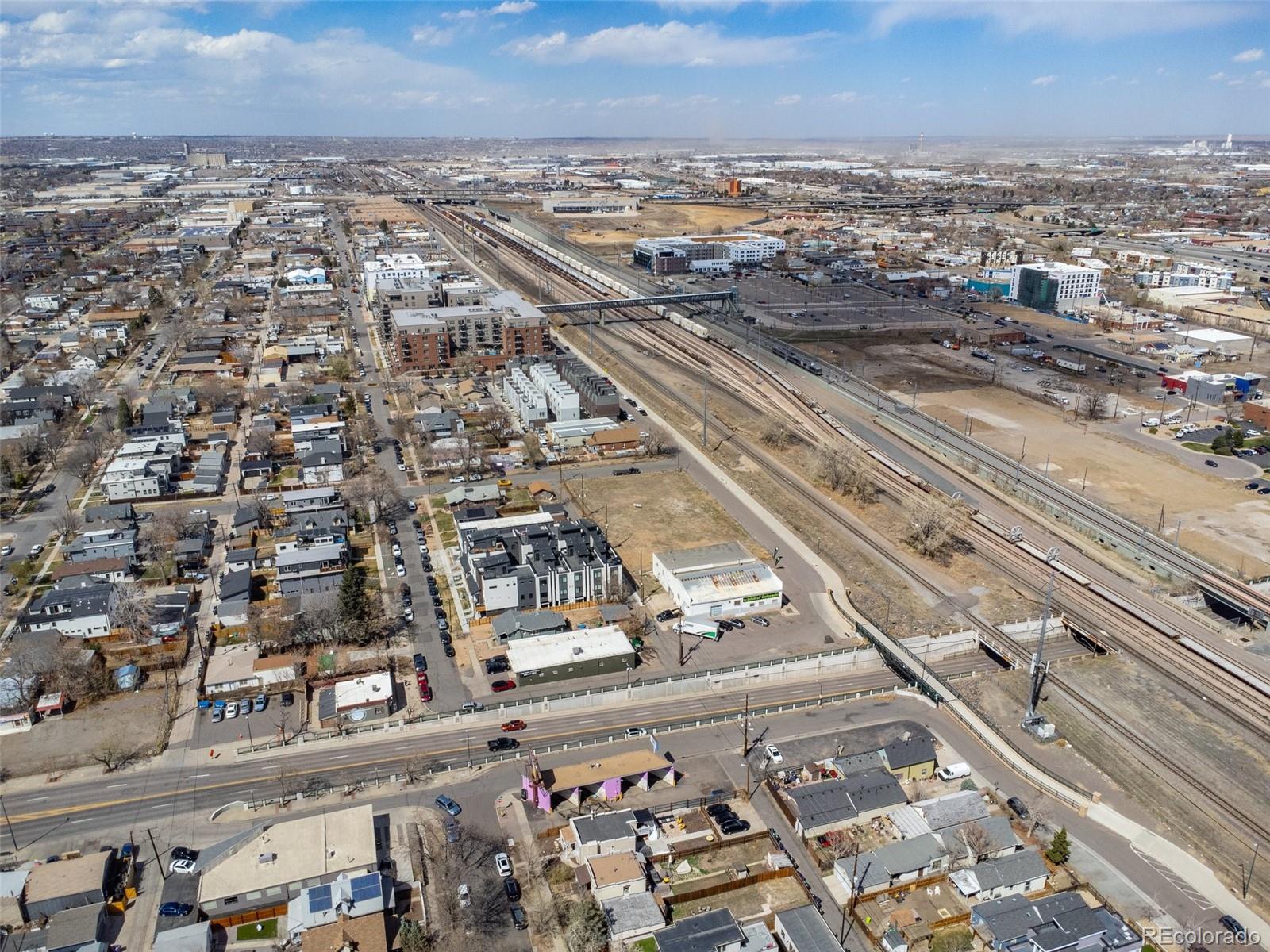 3759 Inca Street Denver, CO 80211 - Photo 12 of 13 an aerial view of a city
