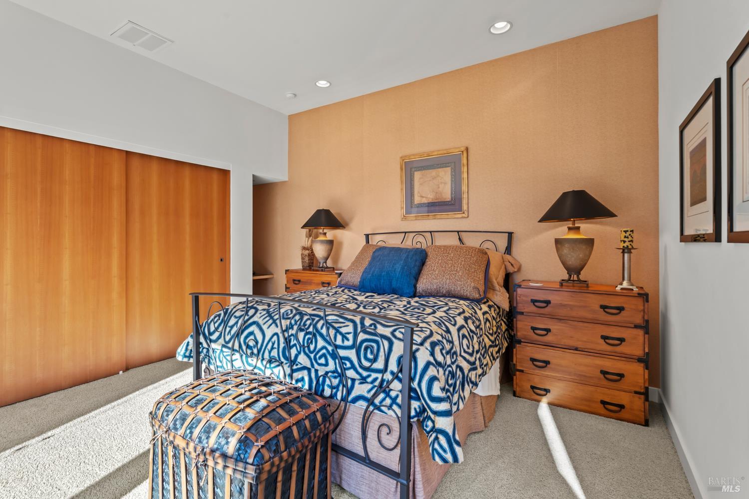 700 Holmes Ranch Road Philo, CA 95466 - Photo 23 of 42 a bedroom with a bed and a dresser