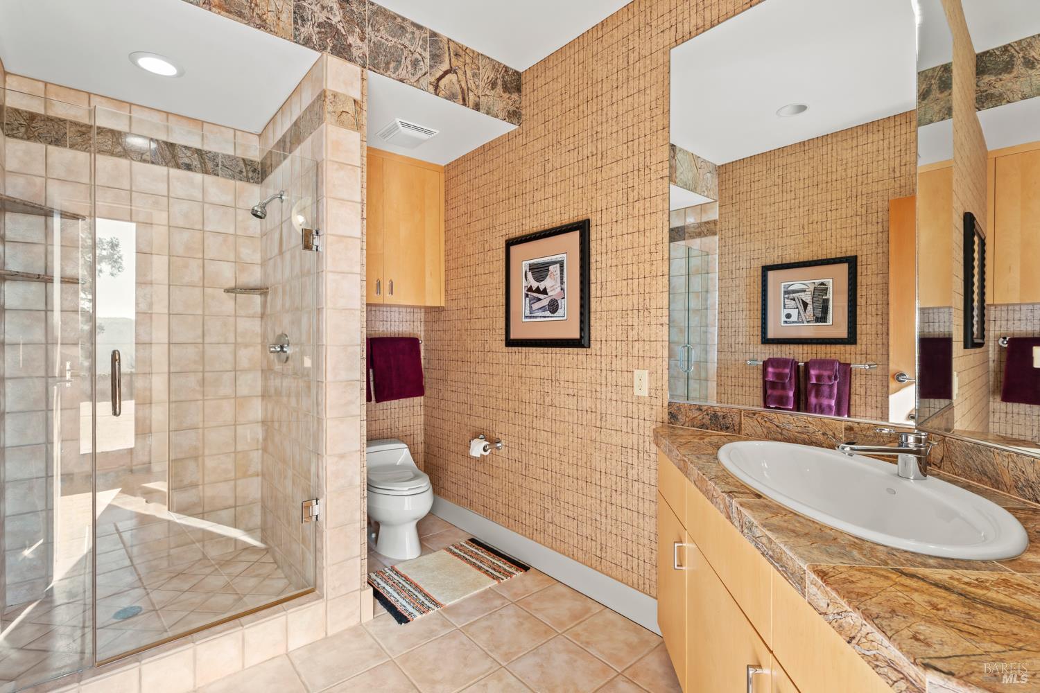 700 Holmes Ranch Road Philo, CA 95466 - Photo 24 of 42 a bathroom with a sink toilet and shower