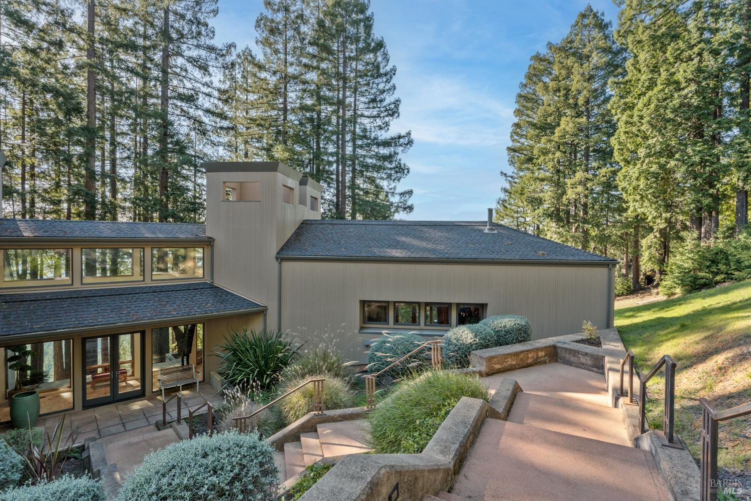 700 Holmes Ranch Road Philo, CA 95466 - Photo 40 of 42 a front view of a house with garden