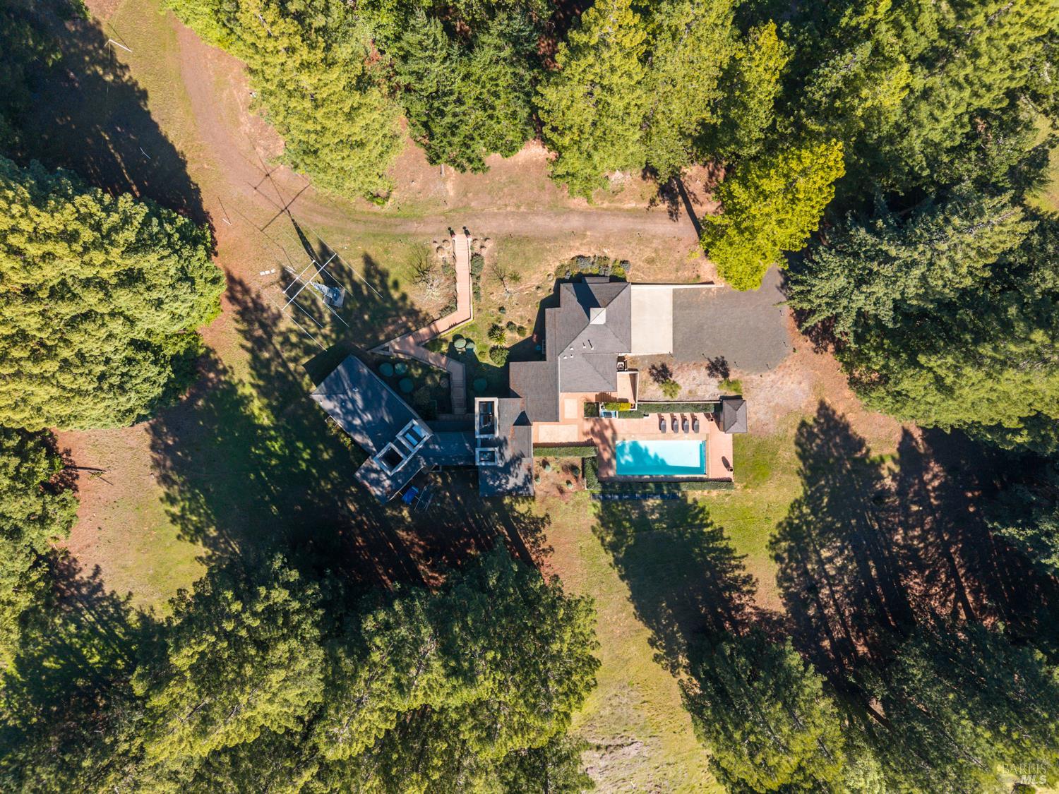 700 Holmes Ranch Road Philo, CA 95466 - Photo 41 of 42 a view of a lake with houses