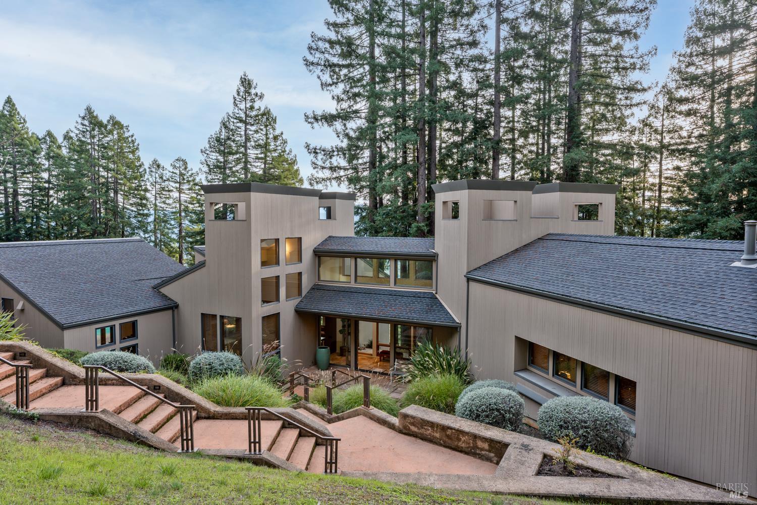 700 Holmes Ranch Road Philo, CA 95466 - Photo 9 of 42 an aerial view of a house