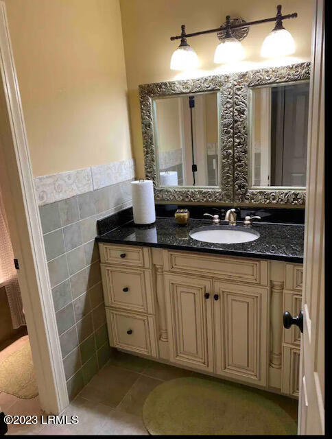 475 Keans Neck Road Seabrook, SC 29940 - Photo 33 of 45 Guest bathroom Upstairs Vanity