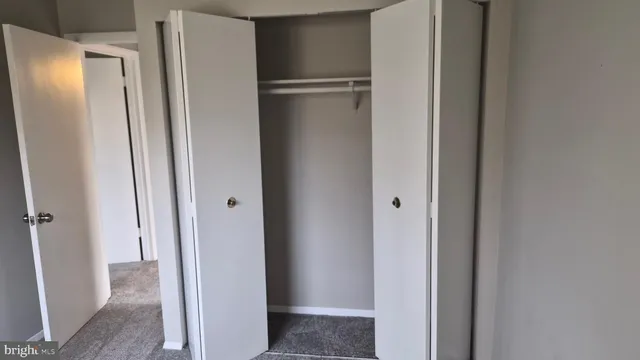 a view of closet area