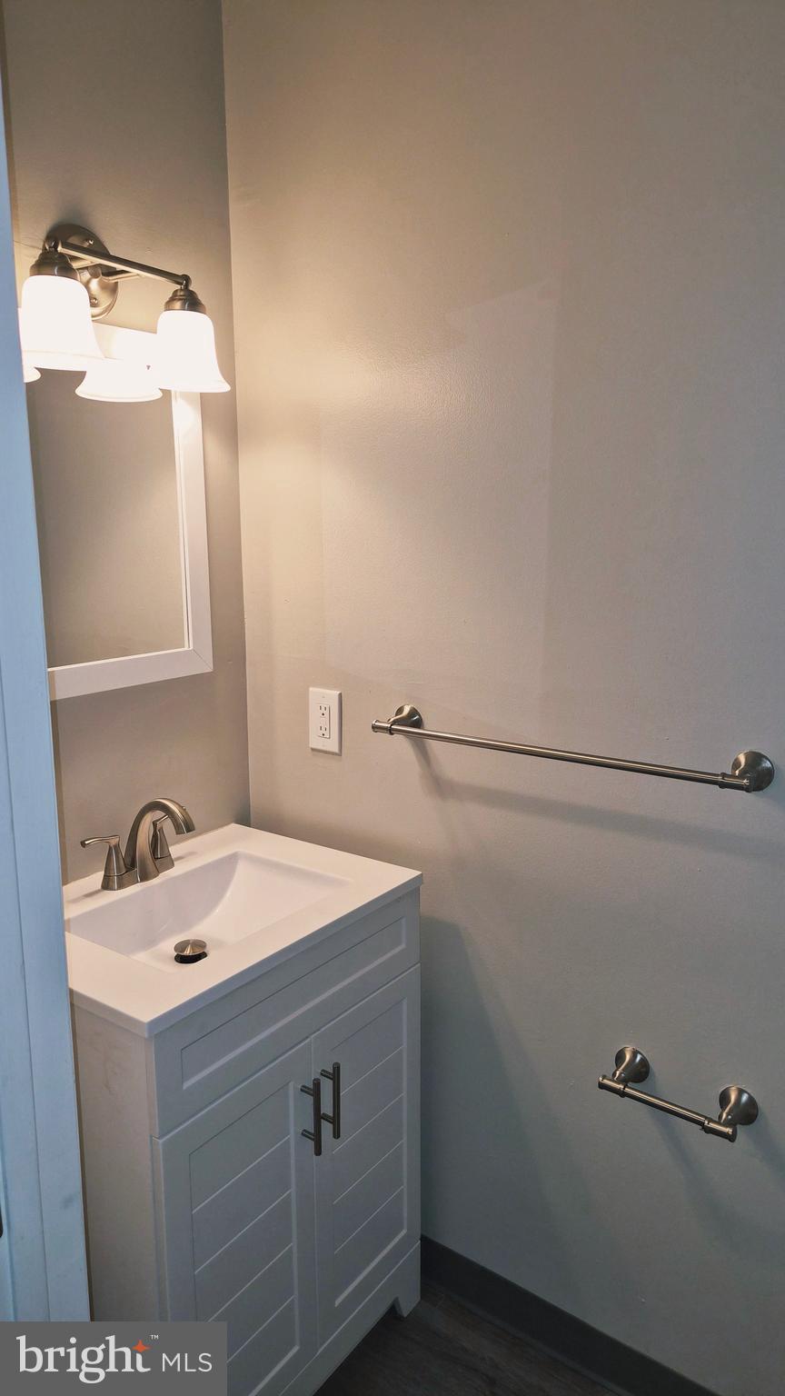 1041 Cedar Ridge Court Annapolis, MD 21403 - Photo 6 of 32 a bathroom with a sink and a mirror