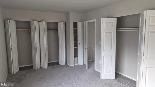 a view of closet area