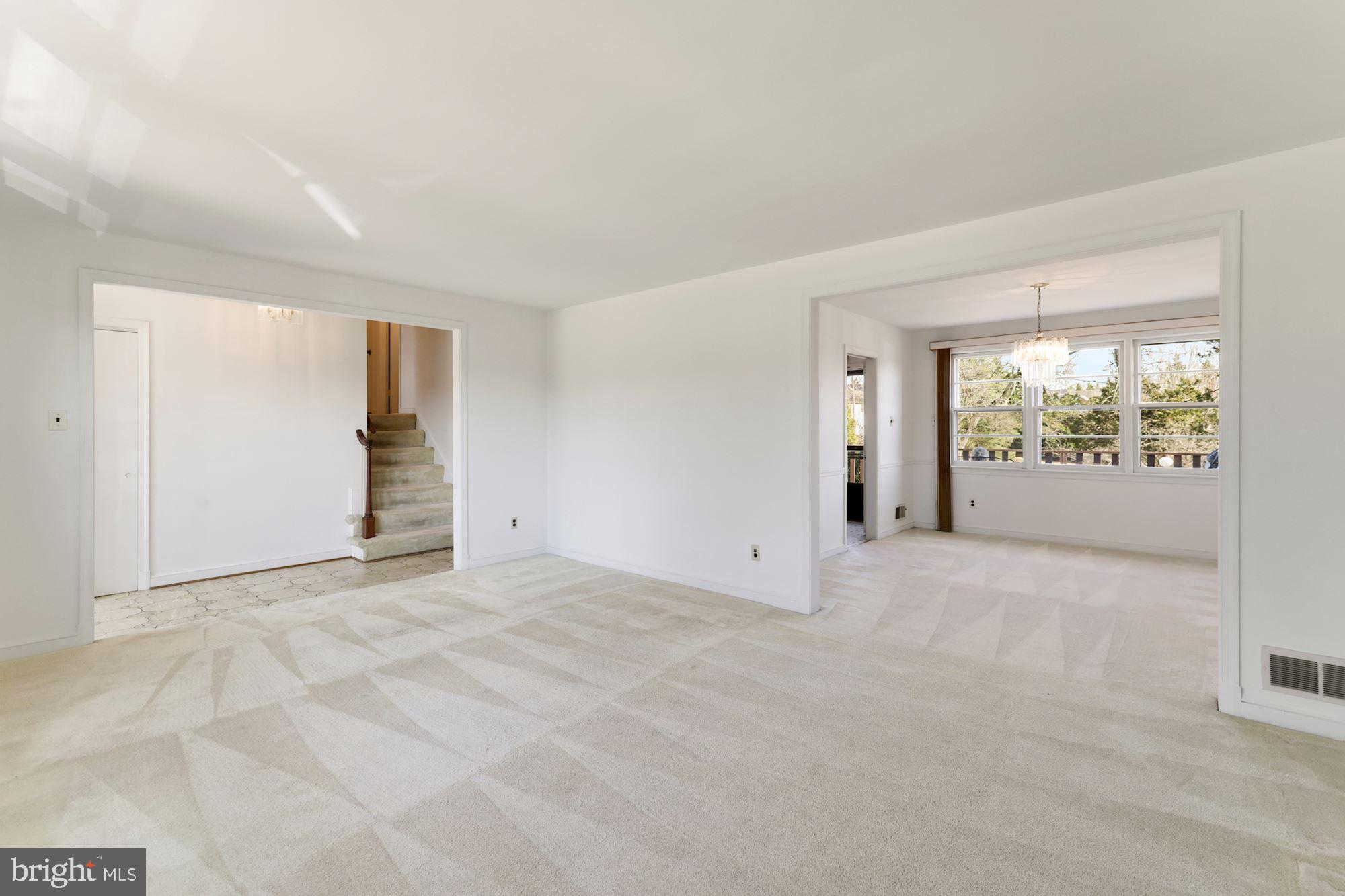 13217 Glenhill Road Silver Spring, MD 20904 - Photo 15 of 53 Living Room looking towards Dining Room