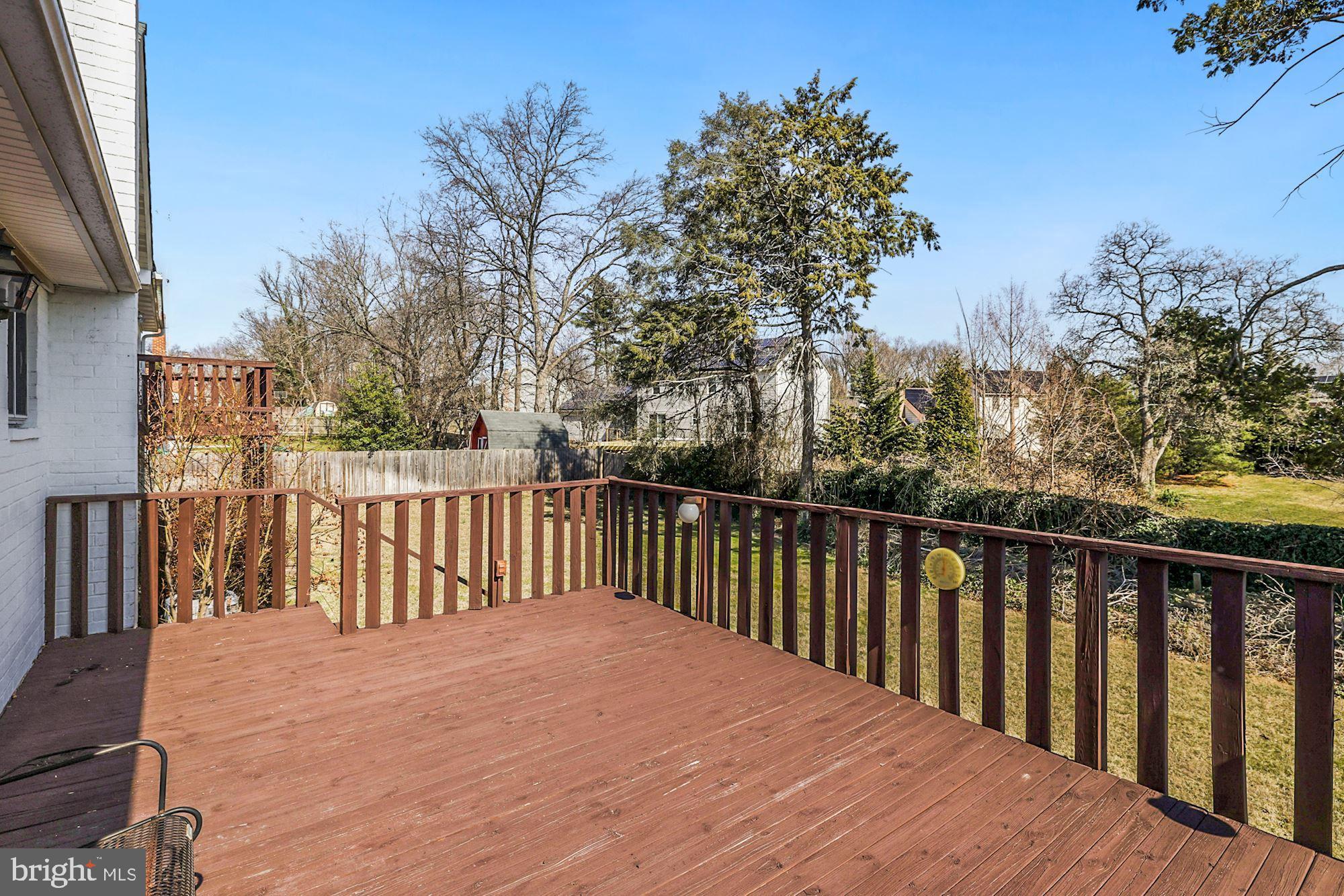13217 Glenhill Road Silver Spring, MD 20904 - Photo 51 of 53 Main Level Deck (Deck #1 of 2)