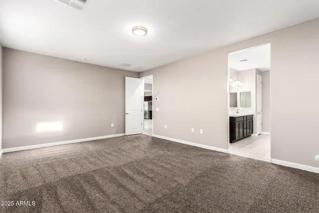 a view of empty room