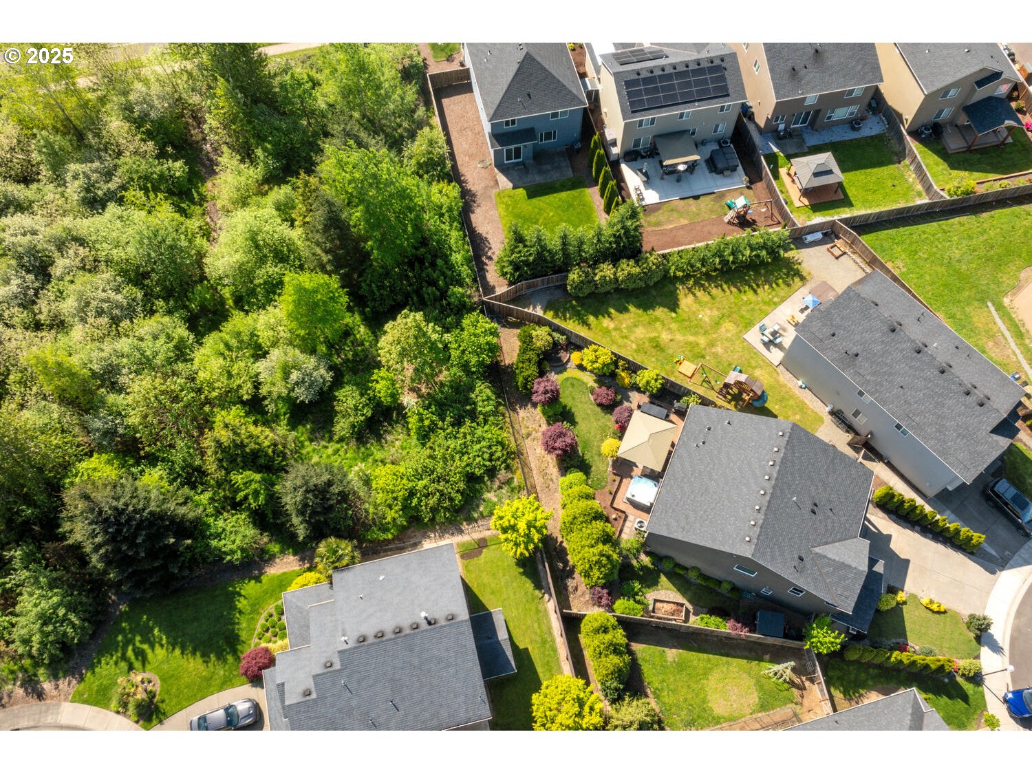 819 North Gibert Court Ridgefield, WA 98642 - Photo 46 of 48 an aerial view of a house with a yard swimming pool