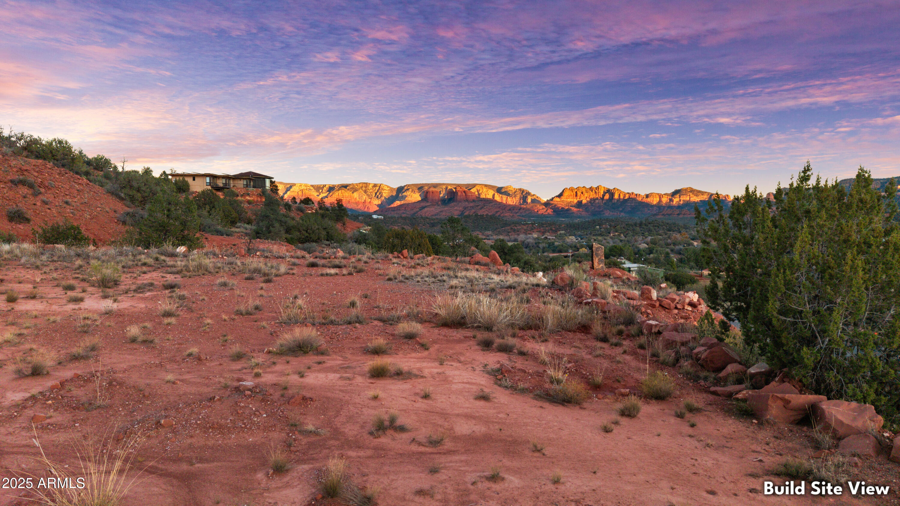4851 Red Rock Loop Road Sedona, AZ 86336 - Photo 2 of 17 Prepped & Level Building Site
