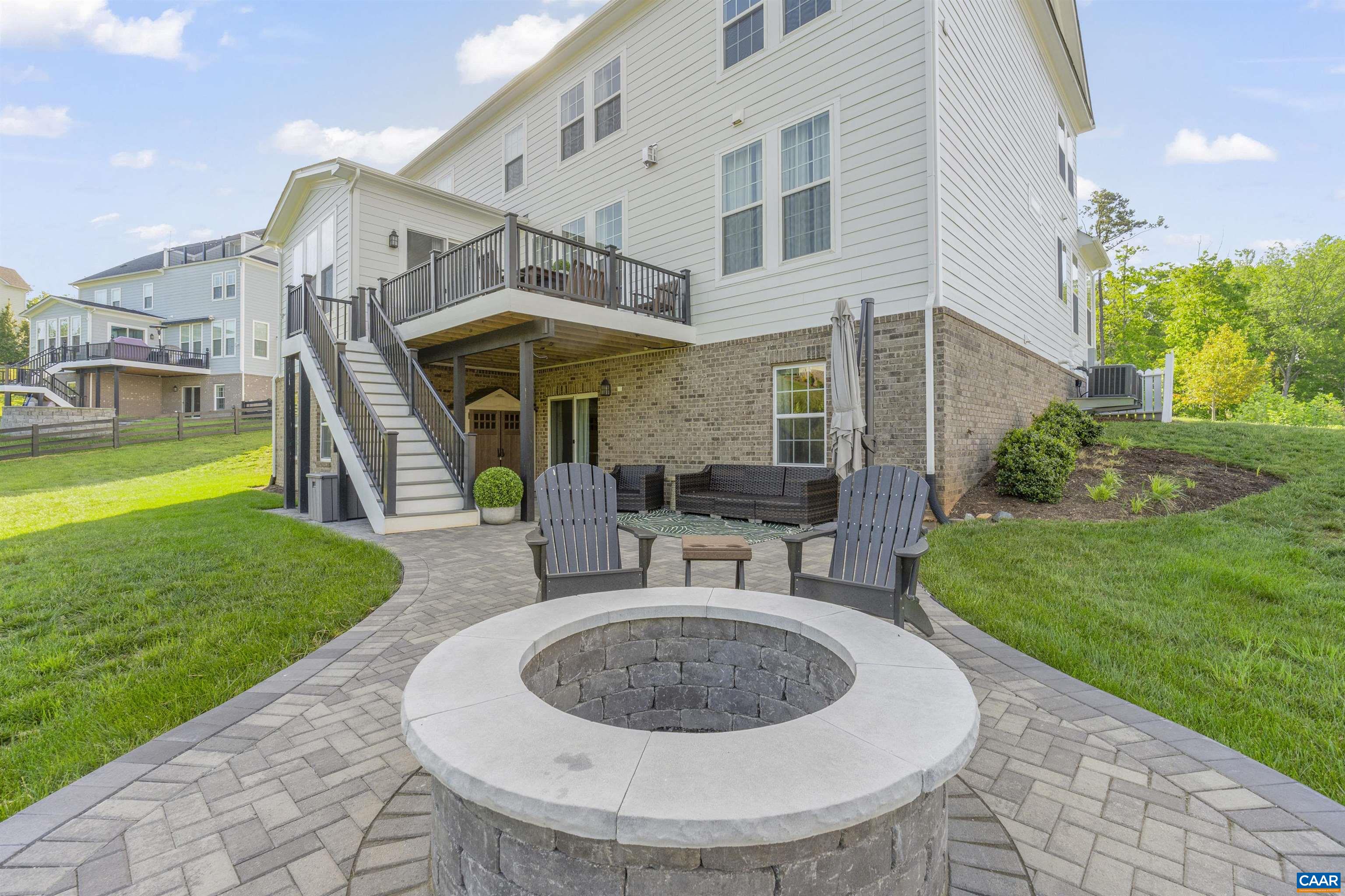 3624 Osprey Drive Keswick, VA 22947 - Photo 61 of 68 a house view with a seating space and garden