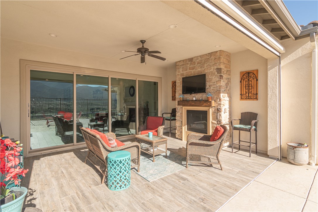 11523 Explorer Court Corona, CA 92883 - Photo 33 of 64 a building outdoor space with patio furniture and potted plants