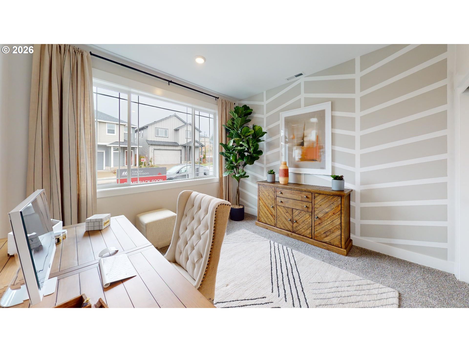 16786 Southwest Leaf Lane Portland, OR 97224 - Photo 13 of 39 a living room with furniture and a large window