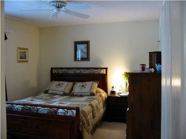 1 Tanglewood Road Palmyra, VA 22963 - Photo 4 of 7 a bed sitting in a bedroom next to a window with a flat tv screen on dresser
