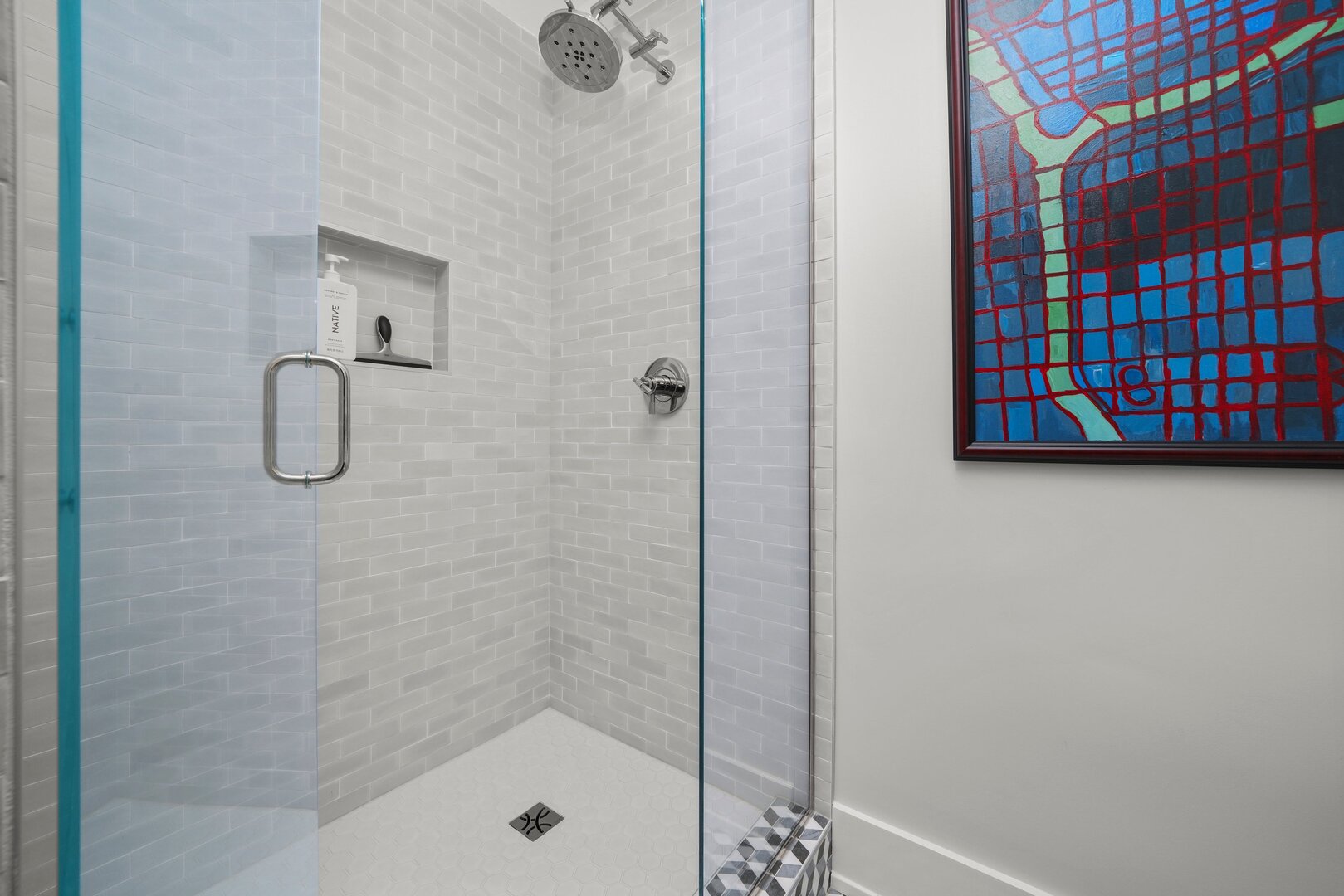 1630 Sheridan Road, Unit 2N Wilmette, IL 60091 - Photo 19 of 32 a bathroom with a shower