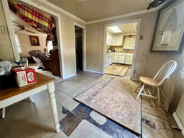 a room with storage and utility