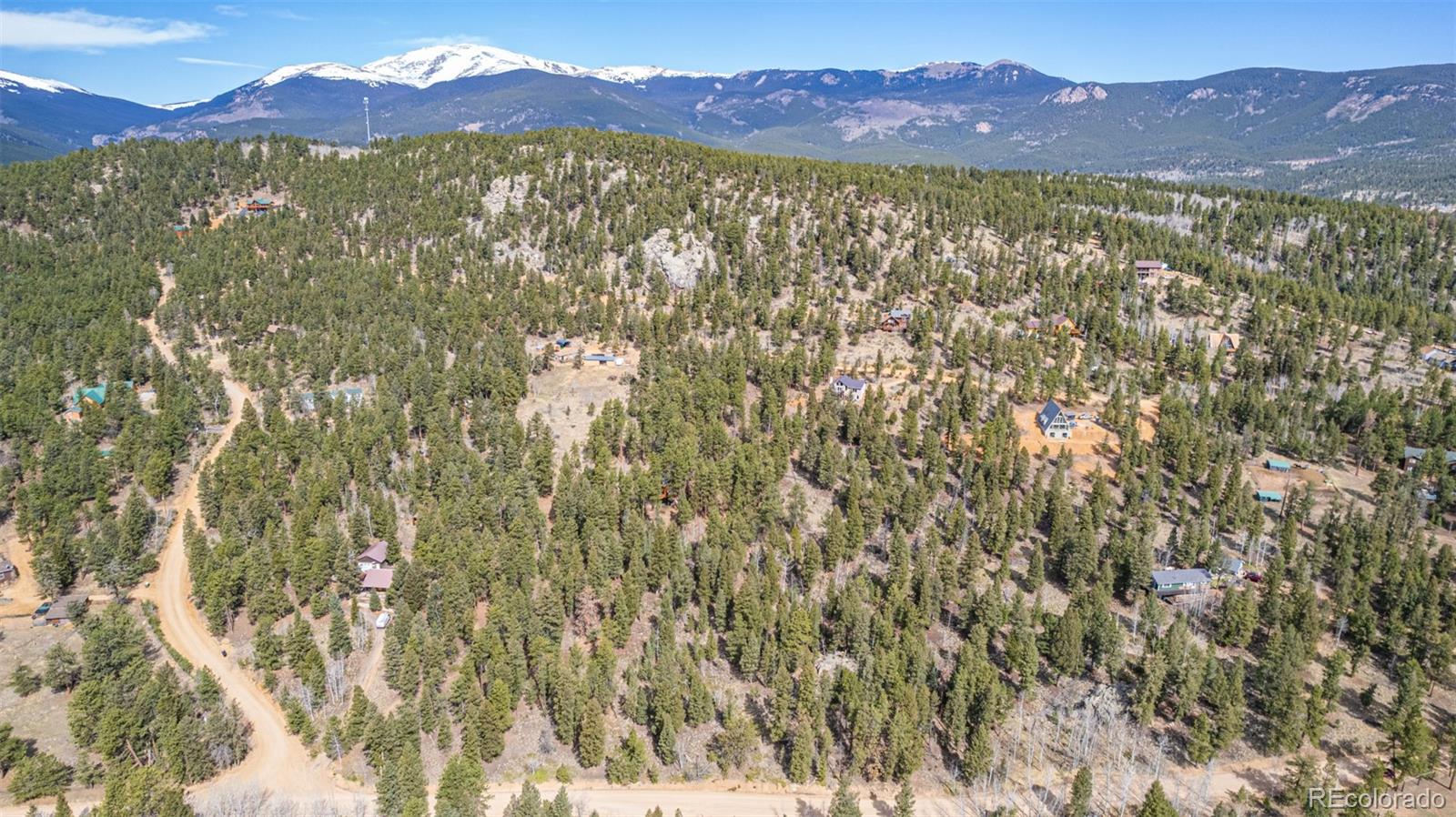 449 Forest Drive Bailey, CO 80421 - Photo 21 of 49 a view of an outdoor space and mountain view