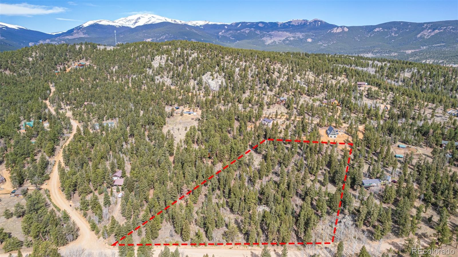 449 Forest Drive Bailey, CO 80421 - Photo 4 of 49 a view of an outdoor space and mountain view