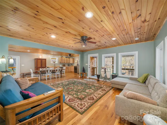 a very nice looking room with a large window