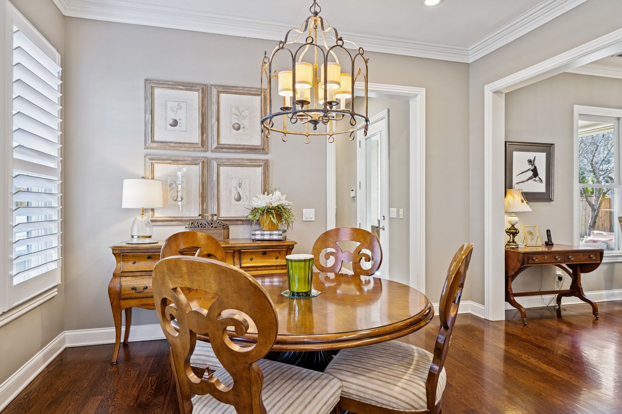 600 Pearre Springs Way Franklin, TN 37064 - Photo 32 of 85 a view of a dining room with furniture window and wooden floor